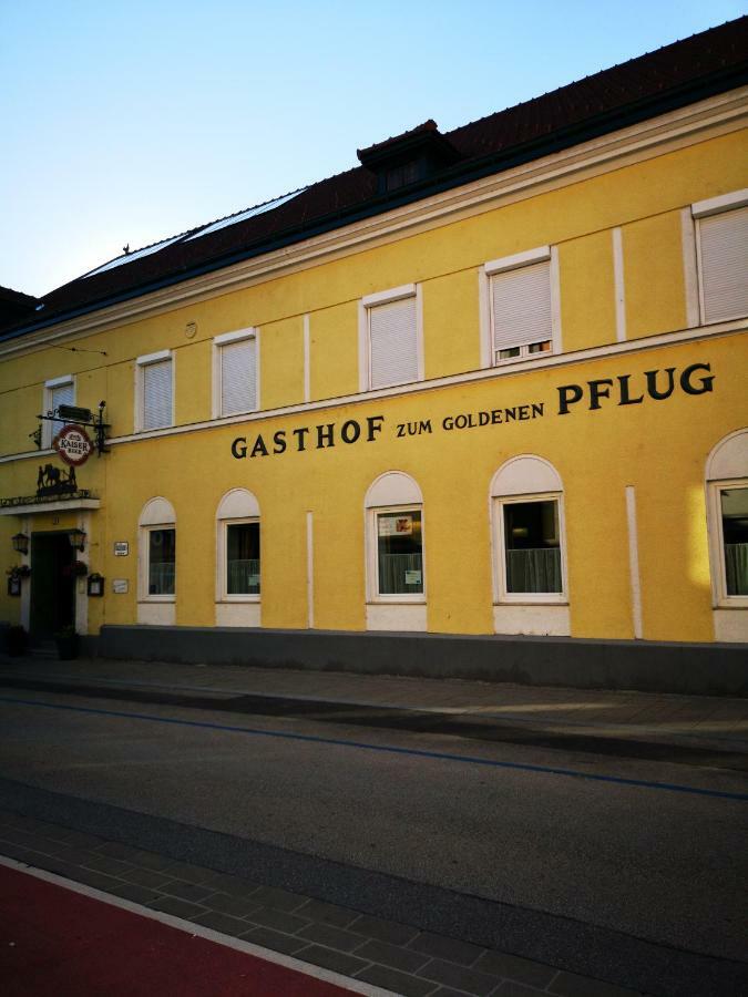 Gasthof Zum Goldenen Pflug Amstetten Dış mekan fotoğraf
